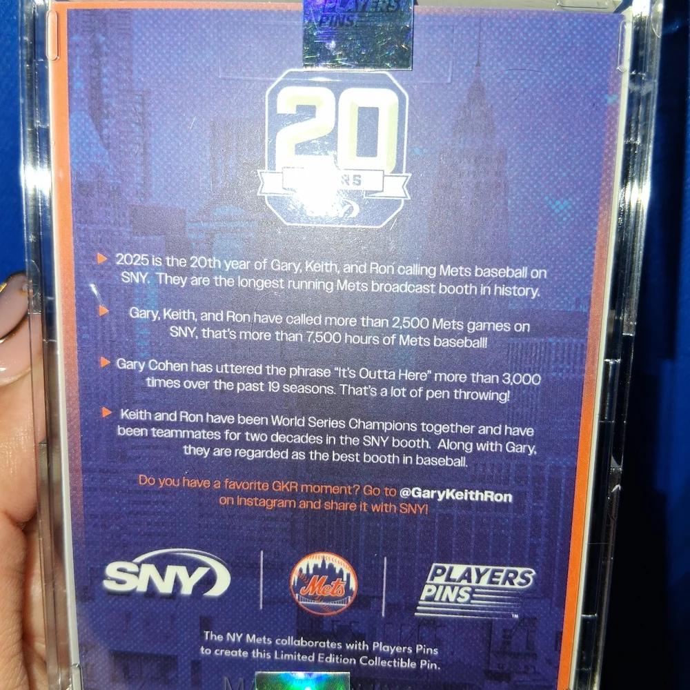 Ron Darling Textbook Pin - Picture 3 of 6